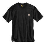 Carhartt K87 Men's Loose Fit Heavyweight Short-Sleeve T-shirt, Black, 4XL