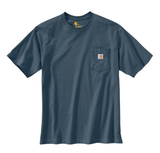 Carhartt K87 Men's Loose Fit Short-Sleeve Pocket T-Shirt, Bluestone, Large