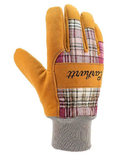 Carhartt WA696S -DPWCAM Women's Canvas Camo Suede Work Gloves/1-Pair/S