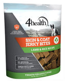 4health 10332431 Lamb & Rice, Skin & Coat Jerky Bite Treat for Dogs - 22 oz.