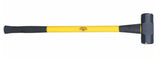 GroundWork 60411032 Fiberglass Handle, Durable Steel Sledge Hammer