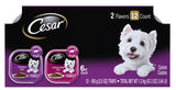 Cesar Classic Loaf in Sauce Wet Dog Food Variety Pack, 3.5 oz Trays (12 Pack)