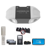 3/4 HP Smart Quiet Belt Drive Garage Door Opener