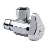 1/2 in. Cold Expansion PEX Inlet x 3/8 in. Comp Outlet 1/4-Turn Angle Stop