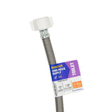 1/2 in. Nom Push Connect x 7/8 in. Ballcock x 12 in. SpeediOne Braided Toilet Connector and 1/4-Turn Valve