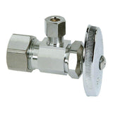 1/2 in. Compression Inlet x 1/4 in. Compression Outlet Multi-Turn Angle Valve