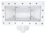 Custom Molded CMP 25511-000-900 Above Ground Wide Mouth Skimmer Kit - White