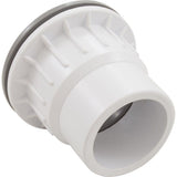 Custom Molded 25523-501-100 1.5" Fiberglass Wall Return Fitting & Gasket - Gray