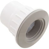 CMP 25523-501-000 1.5" Socket x 2" Spigot Fiberglass Wall Fitting 1.5"FIP - Gray