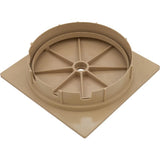 Custom Molded 25538-909-000 Square Lid And Collar Assembly - Tan