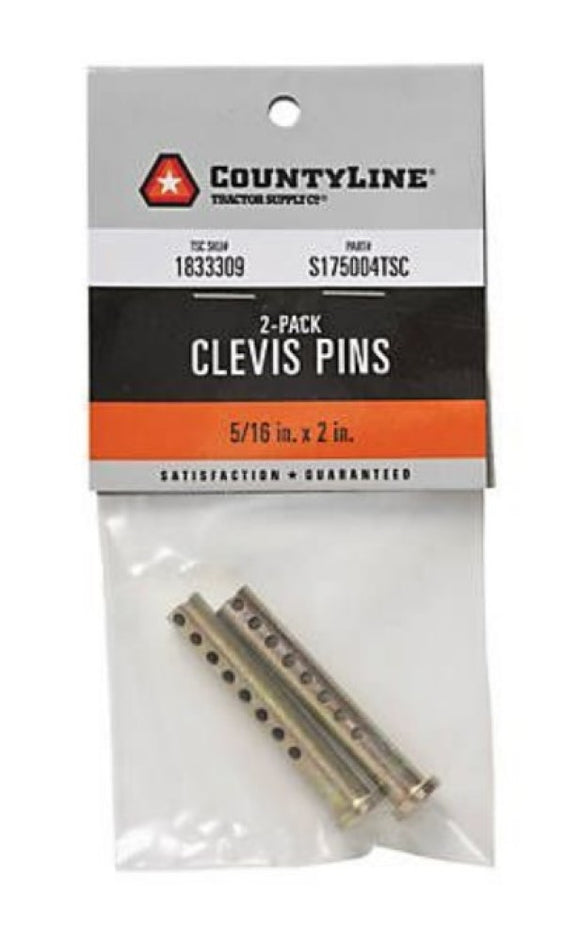 CountyLine 22KITA096 Adjustable Clevis Pins 5/16 in. 2-Pack
