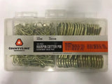 CountyLine 22KITA108 Hairpin Cotter Pin Kit, Assortment Value Pack - 130 pieces