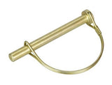 CountyLine 22PTR010TSC 1/4 in. x 2-1/2 in. Round Lock Pin, Zinc-Plated for Compact Tractors