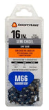 CountyLine 25066NKTSC Semi Chisel Chainsaw Chain - 16 in. 66 Drive Link