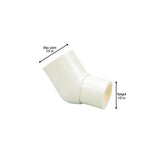 1/2 in. CPVC-CTS 45-Degree Spigot x Slip Street Elbow Fitting
