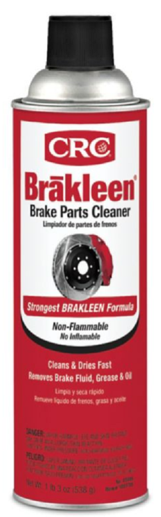 CRC 5089 Brakleen Non-Flammable Brake Parts Cleaner, 19 oz.