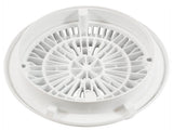 Custom Molded Products 25531-000-000 Gunite Main Drain Frame & Lid AV - White