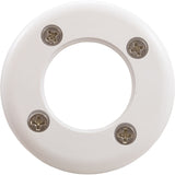 Custom Molded CMP 25546-100-000 Vinyl Pool Return Faceplate Kit Threaded - White