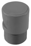 Custom Molded Products 25558-001-000 Aerator Abs 3/4" MIP - Gray