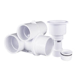 Custom 25580-290-000 2" Spa Master Insider Gunite Jet Body 25580290000 - White