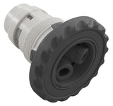 CMP 25591-257-000 Scalloped 3.5" Twin-Spin Non-Tex Dark Gray Adjust. Gunite Jet