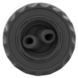 CMP 25591-257-000 Scalloped 3.5" Twin-Spin Non-Tex Dark Gray Adjust. Gunite Jet