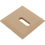 Custom Molded 25597-000-129 3.5" Square Deck Jet J-Style Cover 25597000129 - Tan