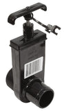 CMP 25856-154-000 Black-Colored 1.5 Inch MIP x Hose Adapter Locking Slice Valve