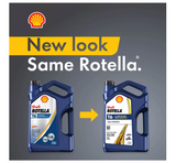 Shell Rotella 550050467 15W-40 T6 Full Synthetic Oil for Diesel Engine, 1 gal
