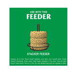 Royal Wing 13122 Woodpecker Wild Bird Food Stacker, 8 oz. - view 7