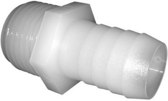 Green Leaf Inc D-3458 Garden Hose Adapter 3/4 Inch MGHT x 5/8 Inch Barb