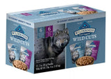 Blue Buffalo Wilderness Adult Chicken & Beef Chunks Wet Dog Food, Count of 12 - view 10