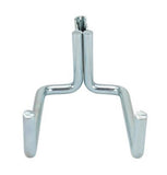 SmartStraps 1708 Extended Dual Arm Tool Hook for E-Track and X-Track, 10" Height