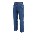 Blue Mountain FMB-1503 Men's Mid-Rise Denim Utility Jeans, Medium Wash, S38X32