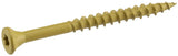 Hillman 48411 Deck Plus Tan Ceramic Steel Exterior Screw #8 x 1-5/8 in. - 1 lb.