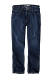 Carhartt 105119-H44 Men's Relaxed Fit Low-Rise 5-Pocket Jeans, Deep Creek,S42X32