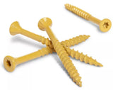 Hillman 48413 Deck Plus Exterior Tan Ceramic Steel Screws 8 x 2 in. - 1 lb.