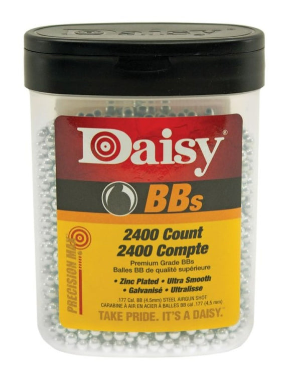 Daisy 980024-446 Premium Grade Precision Max Ball Bearing Zinc Plated 2400ct