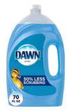 Dawn 80736890 Ultra Dishwashing Liquid Dish Soap Original 70 oz., Blue