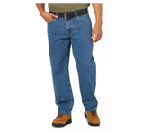 Blue Mountain FMB-1501 Men's Mid-Rise Denim 5-Pocket Jeans, Medium Wash, S30X32