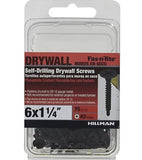 Hillman 41874 Project Center Self Drilling Drywall Screws #6 x 1-1/4", 75-Pack