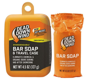Dead Down Wind 120022 Bar Soap Plus Travel Case, Orange, 4.5 oz.