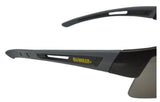 DeWALT DPG100-2DTSC Crosscut Safety Glasses Black Frame Smoke Lens Comfort Fit