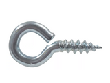 Hardware Essentials 851736 Medium Cd Screw Eye Bolts, 0.192 inx1-13/16 in, 2-Pc