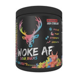 Woke AF High-Stimulant Nootropic Pre-Workout - Sour Bucks (13.2 Oz/ 30 Servings)