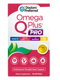 Omega Q Plus Pro with Omega-3s, CoQ10, Resveratrol & Turmeric (90 Softgels)
