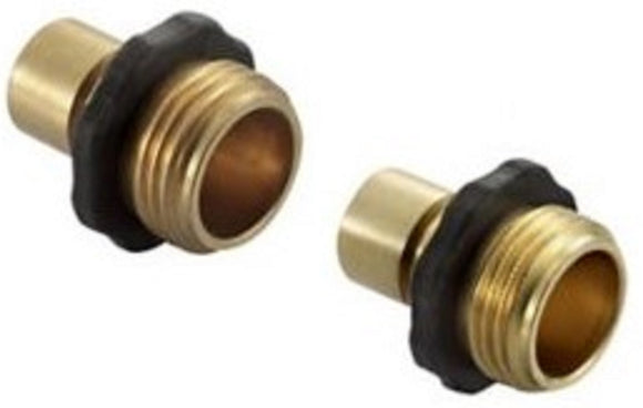 GroundWork DRG2021116 Male Quick Hose Connectors 3/4 Inch 2 Pack