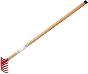 Barn Star DRG2021201 Metal Red Garden Bow Rake 6.02 Inch Red