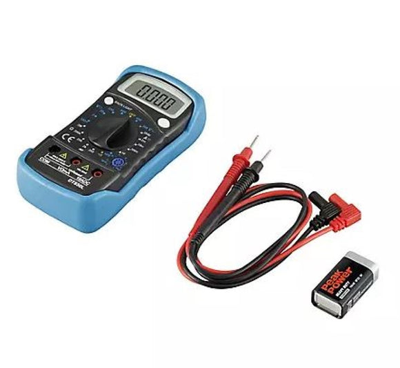 Barn Star DT321C Digital Multimeter with PVC Shock-Resistant Holster