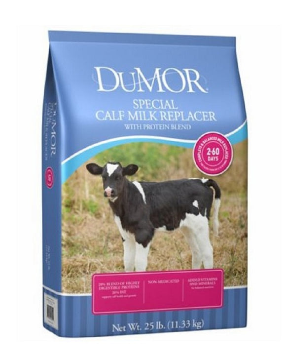 DuMOR 06-9975-0125 Special Calf Milk Replacer, Non-Medicated Product, 25 Pounds
